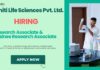 Research Associate Jobs: Dhiti Life Sciences Pvt. Ltd. is Hiring Freshers - Apply Now