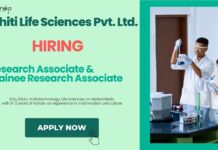 Research Associate Jobs: Dhiti Life Sciences Pvt. Ltd. is Hiring Freshers - Apply Now