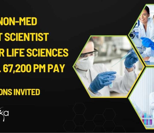 PGIMER Non-Med Project Scientist Jobs For Life Sciences With Rs. 67,200 pm Pay – Applications Invited Immunology & Genetics Jobs PGIMER