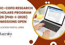 BRIC-CDFD Research Scholars Program 2026 Admissions