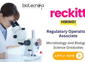 Regulatory Operations Associate Role at Reckitt – Labelling Expert Wanted in Gurugram | Apply Research and Development Jobs at Reckitt | Regulatory Associate
