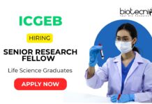 SRF Vacancy at ICGEB - Jobs in Delhi | Life Science Graduates Apply