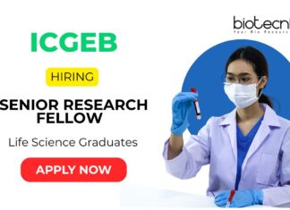 SRF Vacancy at ICGEB - Jobs in Delhi | Life Science Graduates Apply