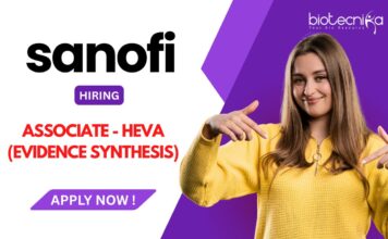 Sanofi Jobs in Hyderabad Apply Now for the Associate – HEVA (Evidence Synthesis) Role and unlock your Research careers!