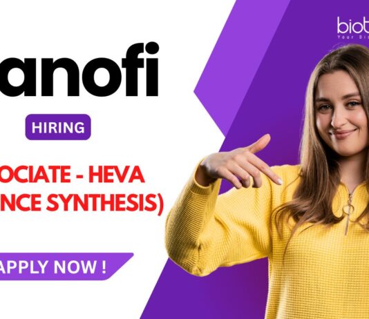 Sanofi Jobs in Hyderabad Apply Now for the Associate – HEVA (Evidence Synthesis) Role and unlock your Research careers!
