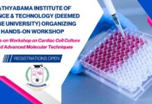 Sathyabama Institute Hands-on Workshop - Registrations Open