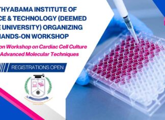 Sathyabama Institute of Science & Technology (Deemed to be University) Organizing Hands-on Workshop – Registrations Open! Sathyabama Institute Hands-on Workshop - Registrations Open