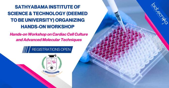 Sathyabama Institute Hands-on Workshop - Registrations Open