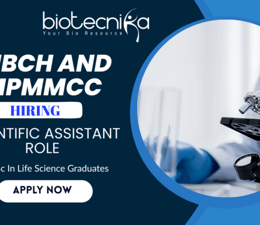 Scientific Assistant Job – Genetic Counsellor, Varanasi