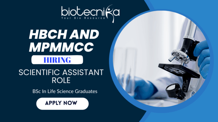 Scientific Assistant Job – Genetic Counsellor, Varanasi