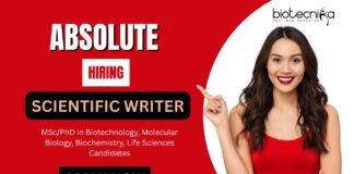Scientific Writer Job at Absolute Apply for Biotech R&D Role