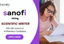 Scientific Writer Job in Hyderabad – Sanofi Careers