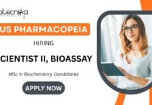 Secrets Revealed Land Your Dream Bioassay Scientist Job at USP Hyderabad Apply Now for MSc Biochemistry Jobs!