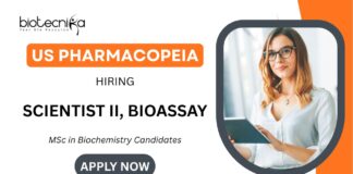 Secrets Revealed Land Your Dream Bioassay Scientist Job at USP Hyderabad Apply Now for MSc Biochemistry Jobs!