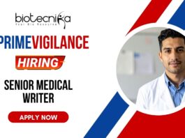Senior Medical Writer Job at PrimeVigilance Life Science Graduates Apply Now and enhance your Pharmacovigilance Career