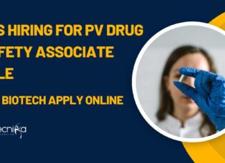 Biotech Jobs at TCS - PV Drug Safety Associate Jobs