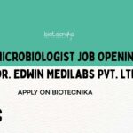QC Microbiologist Job Vacancy