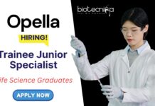Trainee Junior Specialist Job in Hyderabad at Opella | Life Science Graduates Apply