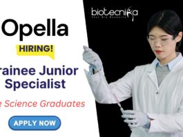Trainee Junior Specialist Job in Hyderabad at Opella | Life Science Graduates Apply