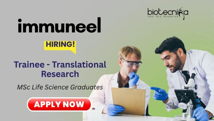 Trainee - Translational Research | Research & Life Science Jobs - clinical trials