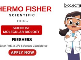 Unlock your Research Career with the Scientist Job in Bangalore Apply for the Life Science Job at Thermo Fisher Careers Now!