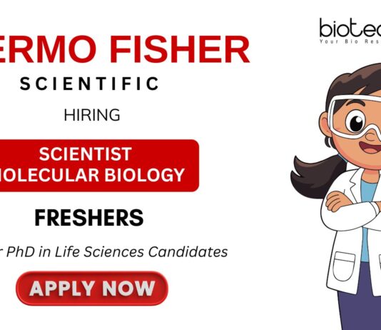 Unlock your Research Career with the Scientist Job in Bangalore Apply for the Life Science Job at Thermo Fisher Careers Now!