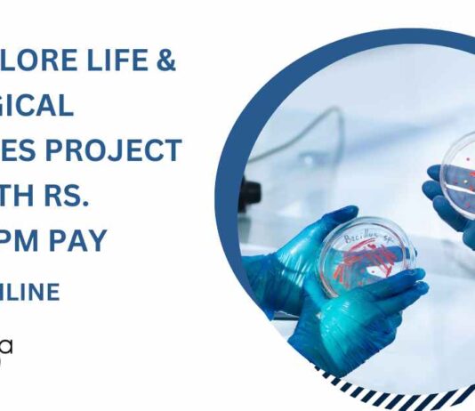 Life & Biological Sciences Jobs at VIT Vellore