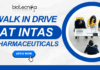 Microbiology Jobs in Gujarat. Walk In Drive at Intas Pharmaceuticals
