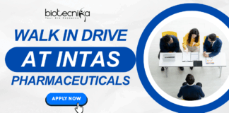 Microbiology Jobs in Gujarat. Walk In Drive at Intas Pharmaceuticals