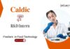 Food Technology Internship at Caldic, for R&D Intern role. Hands-on experience in food formulation, analysis, & product innovation. Apply