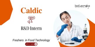 Food Technology Internship at Caldic, for R&D Intern role. Hands-on experience in food formulation, analysis, & product innovation. Apply