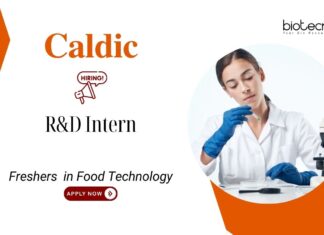 Food Technology Internship at Caldic, for R&D Intern role. Hands-on experience in food formulation, analysis, & product innovation. Apply
