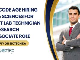 Life Sciences Jobs at Decode Age