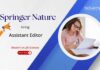 Life Sciences Assistant Editor Job at Springer Nature. Life Sciences publishing job opportunity in Pune. Editorial Assistant jobs. Apply Now