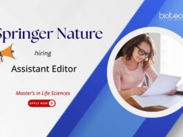 Life Sciences Assistant Editor Job at Springer Nature. Life Sciences publishing job opportunity in Pune. Editorial Assistant jobs. Apply Now