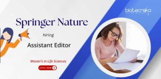 Life Sciences Assistant Editor Job at Springer Nature. Life Sciences publishing job opportunity in Pune. Editorial Assistant jobs. Apply Now