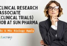 CRA Jobs Life Sciences at Sun Pharma