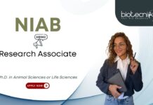 Animal Sciences job at NIAB, for Research Associate Position. Research position in Animal Biotechnology. PhD Candidates, Apply Now