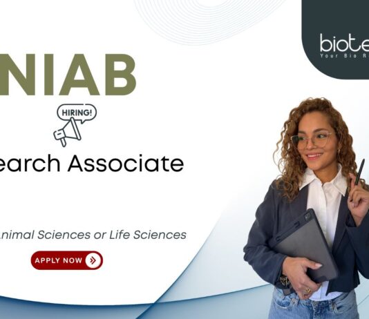 Animal Sciences job at NIAB, for Research Associate Position. Research position in Animal Biotechnology. PhD Candidates, Apply Now