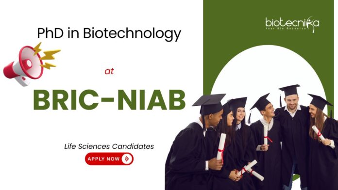 PhD in Biotechnology at BRIC-NIAB. For Life Sciences Candidates. Biotech PhD career with advanced research and NIAB Careers opportunities.