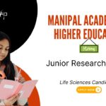 Junior Research Fellow at Manipal Academy of Higher Education. Life Sciences Candidates, Apply Now. ICMR-funded Research.