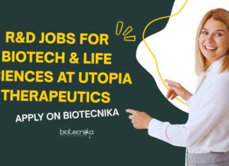 Biotech & Life Sciences Jobs at Utopia Therapeutics