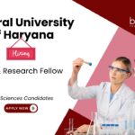 Research Fellow Positions at The Central University of Haryana. JRF & Research Fellow Role. Life Sciences career. Microbiology jobs.