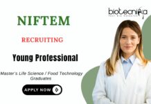 Young Professional Job MSc Life Science Candidates Apply Now