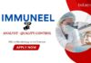 Quality Control Jobs: Immuneel is Hiring an Analyst (QC Microbiology) | Apply Now for Microbiology Jobs | Life Science Jobs