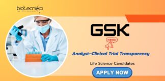 Life Science Jobs: GSK is Hiring Analyst – Clinical Trial Transparency | Life Science Candidates Apply Now | GSK Career | Analyst Jobs