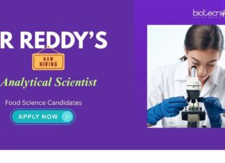 Analytic Scientist Jobs at Dr. Reddy’s – Food Science Apply Now Scientist Jobs: Dr Reddy's Hiring Analytical Scientist | Food Tech/ Science Graduates Apply Now | Dr Reddy's Career | Food Science Jobs