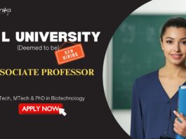 Biotechnology Jobs: K L Deemed to be University is Hiring an Associate Professor | Apply Now  