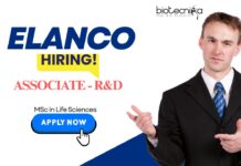 Elanco Hiring Life Science Candidates – Apply Now Life Science Jobs: Elanco is Hiring Associate - R&D | MSc in Life Sciences Can Apply Now for Elanco Career | R&D Jobs