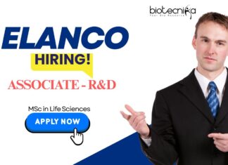 Elanco Hiring Life Science Candidates – Apply Now Life Science Jobs: Elanco is Hiring Associate - R&D | MSc in Life Sciences Can Apply Now for Elanco Career | R&D Jobs